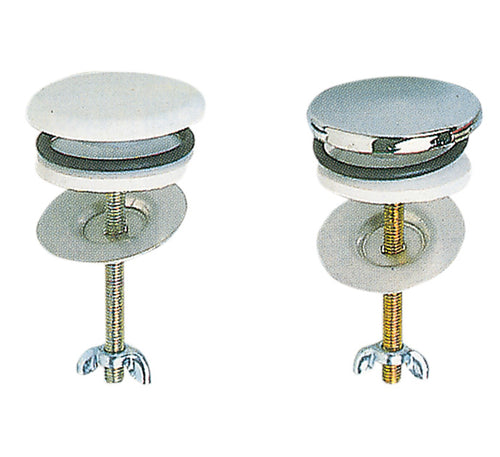 Bl Tappo Copriforo Ottone Cromato 2 Pz*- Rubinetterie Associate- 6,0 Blister