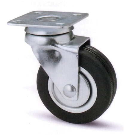 Ruota Mobile D 50 Mm Doppia Corona 160 Piastra- Avo- 20,0 Pz