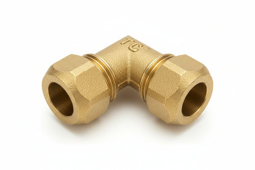 Pl Gomito Ottone Doppio Bicono 12 Pesante- Tiemme- 5,0 Pz