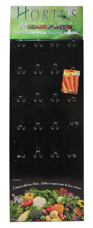Semi Orto Espositore A Pavimento 20 Ganci- Hortus Sementi- 1,0 Pz