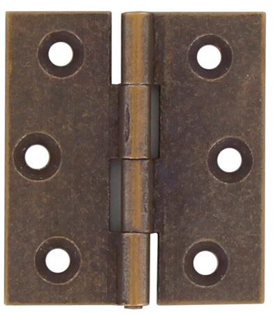 Cerniera Fresata Piana Ottone Bronz 40X35 Mm**- Mariva- 24,0 Pz