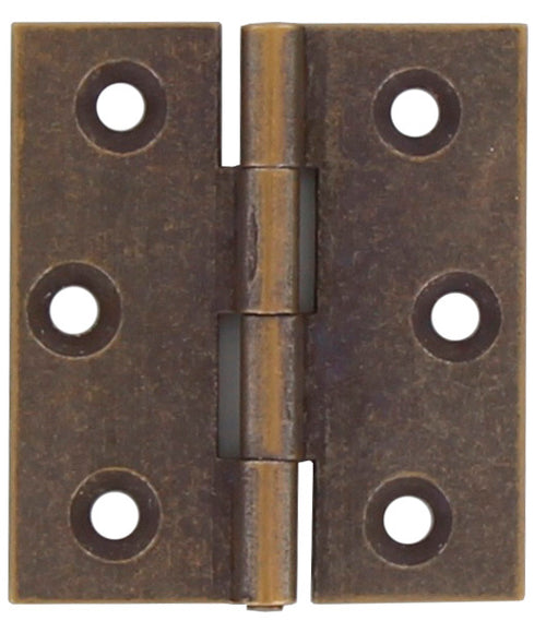 Cerniera Fresata Piana Ottone Bronz 40X35 Mm**- Mariva- 24,0 Pz