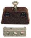 Sc Giunzione Trapezoidale Marrone C/Viti 4 Pz- 1,0 Pz