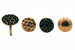 Sc Bulletta Tappezziere Liscia Ottonato 10 Mm 50 Pz- Gerhard Weiland Kg- 5,0 Pz