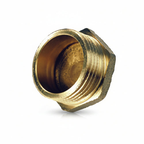 Idraulica - Tappo Maschio 292 Ottone Giallo D 3/8- Amaflex- 10,0 Pz