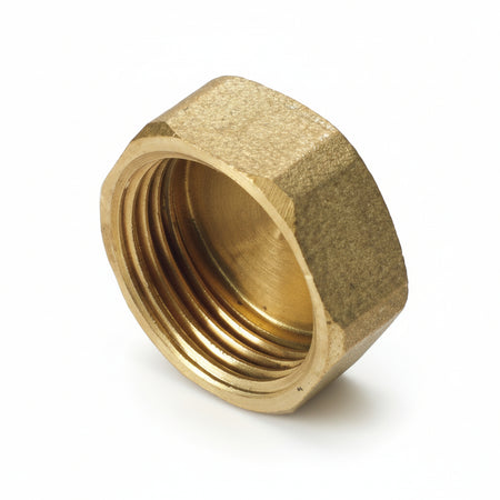 Idraulica - Calotta Esag F 300 Ottone Giallo D 1/2- Amaflex- 10,0 Pz