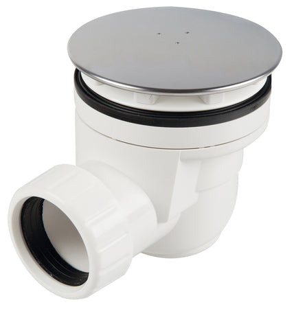 Piletta Sifoide Doccia D 60 Mm Coperchio Inox 90 Mm- 1,0 Pz
