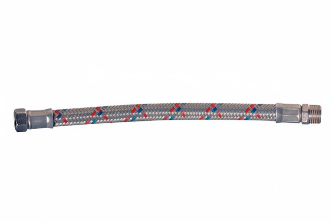 Flessibile Antivibrante Acc Zincato D 1 Mf Da 50 Cm- Amaflex- 2,0 Pz