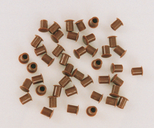 Sc Copriforo Plastica Marrone D 5 Mm 50 Pz- 1,0 Pz