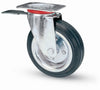 Ruota Industriale D 150 Gomma 80Bis Piastra Gir Fre- Avo- 1,0 Pz