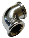Idraulica - Gomito Ff 90 Ottone Cromato D 3/4- Amaflex- 10,0 Pz