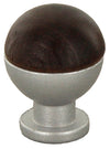 Pomolo Sferico Legno Ott 735B D 18 Mm Noce Scu- Botter Luigi- 25,0 Pz