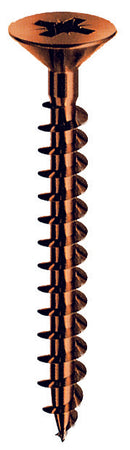 Sc Viti Per Legno Bronzate Tp 6 X60 (Pz. 10)*- Mustad- 5,0 Pz