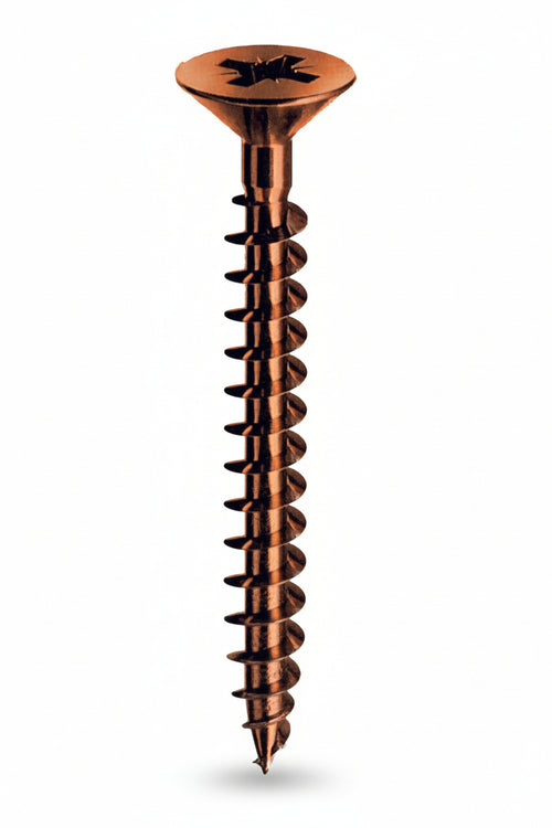 Sc Viti Per Legno Bronzate Tp 4 X60 (Pz.10)*- Mustad- 5,0 Pz