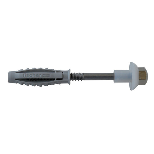 Fischer Tassello Wb 2 Inox Per Wc E Bidet 4 Pz- Fischer Italia- 1,0 Confezione