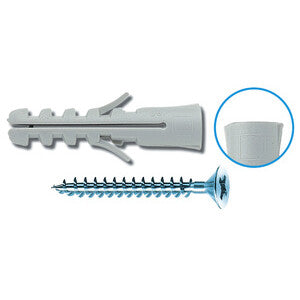 Sc Tassello Senza Bordo 8 Mm 10 Pz- Itw Construction Products Italy- 5,0 Pz