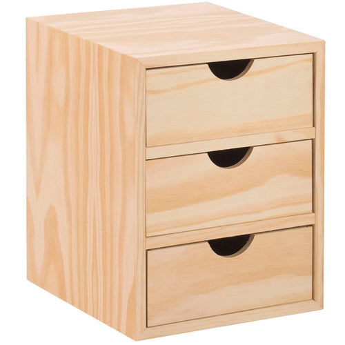 Cassettiera Mini 3 Cassetti 21X20X28 Cm- 1,0 Pz