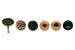 Sc Bulletta Tappezziere Liscia Ottonato 9 Mm 50 Pz- Gerhard Weiland Kg- 5,0 Pz