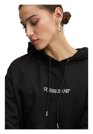 GUESS JEANS Felpa con cappuccio Donna Guess Jeans Regular Fit da donna
