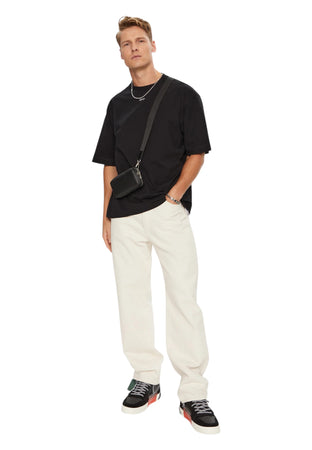 Off-White T-shirt Adulto unisex Oversize da donna