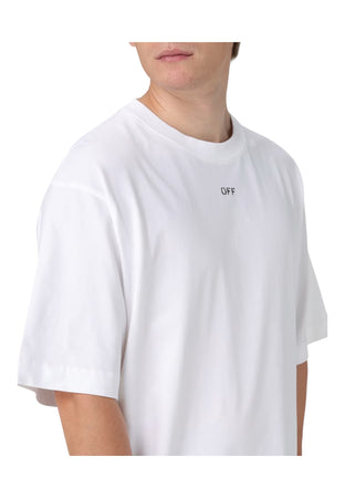 Off-White T-shirt Adulto unisex Oversize da donna