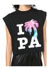 Palm Angels T-shirt Donna I Love Pa da donna