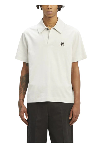 Palm Angels Polo Uomo Monogram da uomo