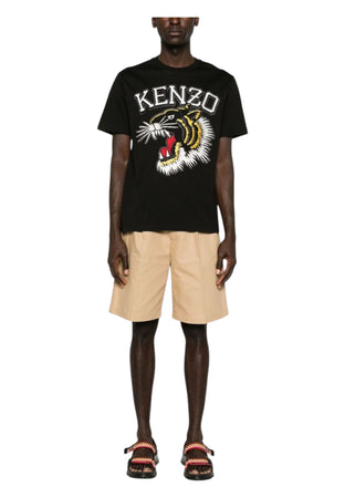 Kenzo T-shirt Uomo Varsity Jungle Tiger da uomo