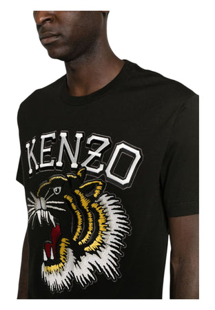 Kenzo T-shirt Uomo Varsity Jungle Tiger da uomo