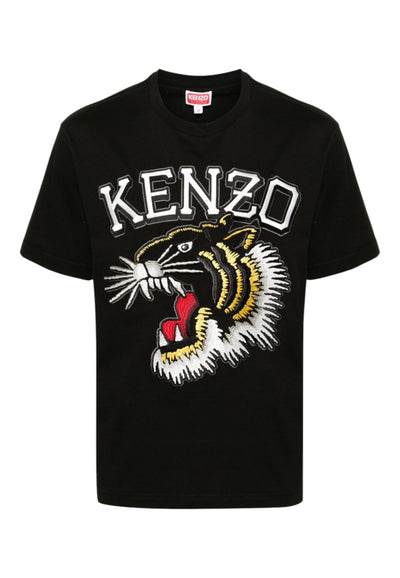 Kenzo T-shirt Uomo Varsity Jungle Tiger da uomo