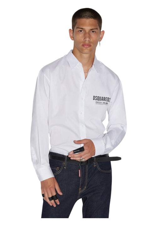 DSQUARED2 Camicia Uomo Dsquared2 Ceresio 9 Milano da uomo