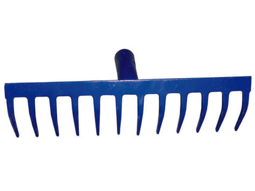 Rastrello In Acciaio Verniciato Spessore Mm.5,2- - 18 Denti - 2 Pezzi Il Campo