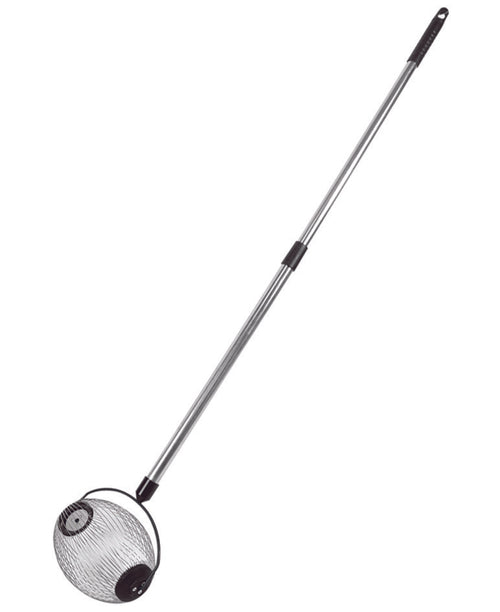 Raccoglitore Per Nocciole E Olive Con Manico Telescopico Cm.80120 Cestello Ø Mm.230X170 Il Campo