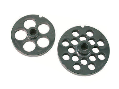 Piastre In Acciaio Temprato Per Tritacarne Elettrici- - N°22 Foro Mm.8 - 1 Blister Reber