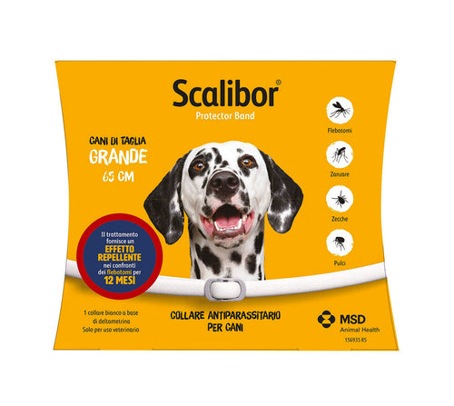 Collare Per Cani Antiparassitario Scalibor Cm.65 Per Cani Di Taglia Grande Scalibor