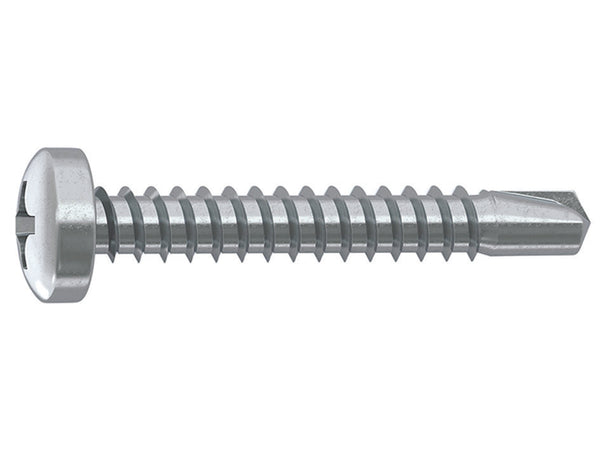 Vite Autoperforante Tc Cava Ph In Acciaio Zincato Bianco- - Ø Mm.3,5X16 - 1000 Pezzi Ambrovit