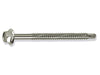 Vite Tirafondi Per Metallo Autoperforante Kovervit Dx Chromiting- - Ø Mm.6,3X110 - 100 Pezzi Mustad