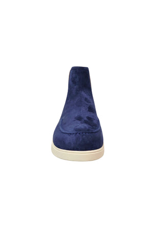 MOORER VERONA Scarpe Uomo Moorer Verona Stivaletto scamosciato blu da uomo