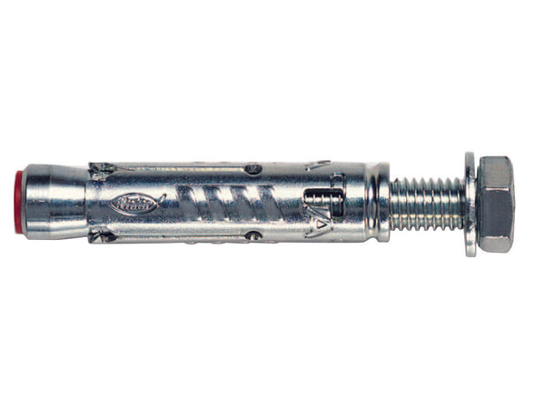 Tassello In Acciaio Con Vite T.E. Tam- - Ø Mm.12 Ma X Mm.110 Tassello Ø Mm.18X85 - 20 Pezzi Fischer