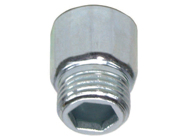 Prolunga Acciaio Zincato- - Mf 1/2 X Mm.10 - 10 Pezzi