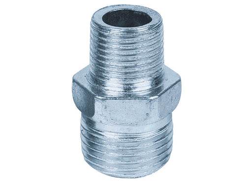 Niples Ridotto Esagonale Maschio In Ghisa Zincata- - M 1 M 3/4 - 10 Pezzi
