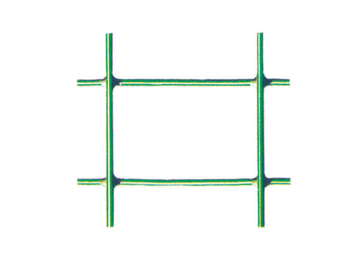 Rete Elettrosaldata Zincata Plastificata Verde Rotolo Mt.25 Mm.25X50- Maglia Mm.50X25 Filo Ø Mm.2,3 Est.- Cm.100H. Mt.25 - 1 Rotolo T-Rex