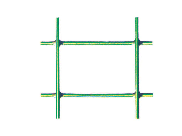 Rete Elettrosaldata Zincata Plastificata Verde Rotolo Mt.25 Mm.25X50- Maglia Mm.50X25 Filo Ø Mm.2,3 Est.- Cm.100H. Mt.25 - 1 Rotolo T-Rex