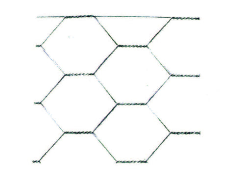 Rete Tripla Torsione Zincata Dopo La Tessitura- Maglia 51/4 Spessore Filo Ø Mm.0,8 Mt.50 Cm.200H. - 1 Rotolo T-Rex