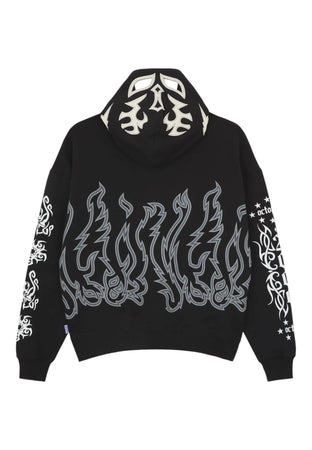 OCTOPUS Felpa Uomo Octopus lucha libre mask da uomo