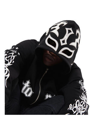 OCTOPUS Felpa Uomo Octopus lucha libre mask da uomo