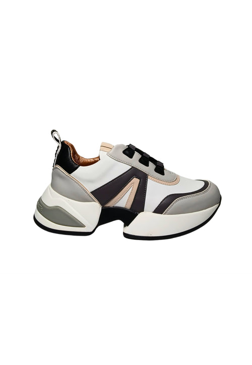ALEXANDER SMITH Scarpe Donna Alexander Smith Marble Woman-White Grey Rose da donna
