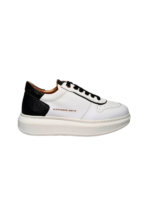 ALEXANDER SMITH Scarpe Donna Alexander Smith Cambridge Woman-White Black da donna