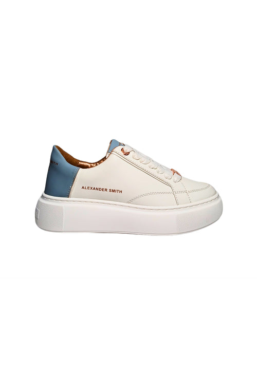 ALEXANDER SMITH Scarpe Donna Alexander Smith Eco Greenwich-White Azure da donna