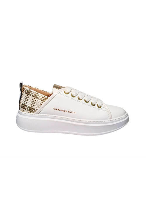 ALEXANDER SMITH Scarpe Donna Alexander Smith Wembley Woman-White Gold da donna